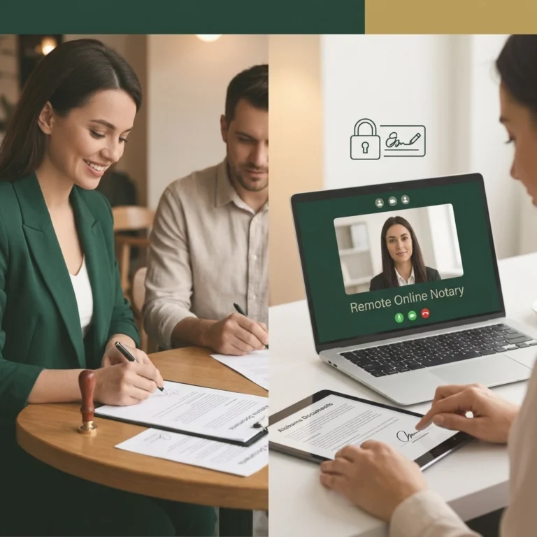 Mobile or Online Notary: Which is Best in AL?
